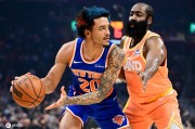 哈登20分米切尔23分 骑士大胜尼克斯